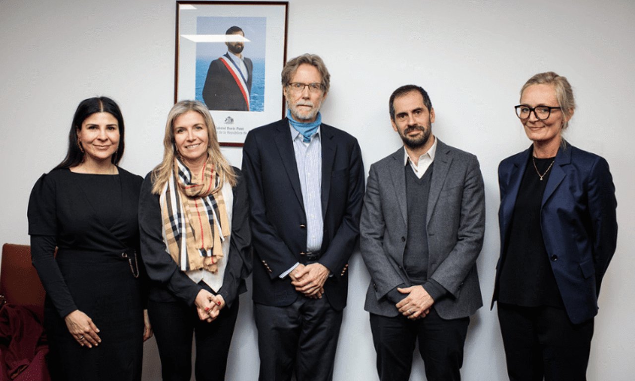 Ejecutivos de Statkraft Chile en visita a ministro de economía