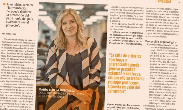 María Teresa González en el DF