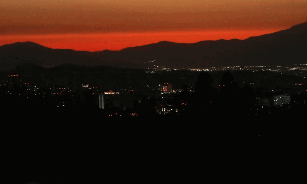 ciudad en blackout
