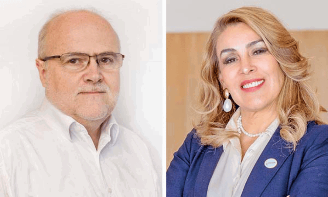 Carlos Finat y Bernardita Espinoza
