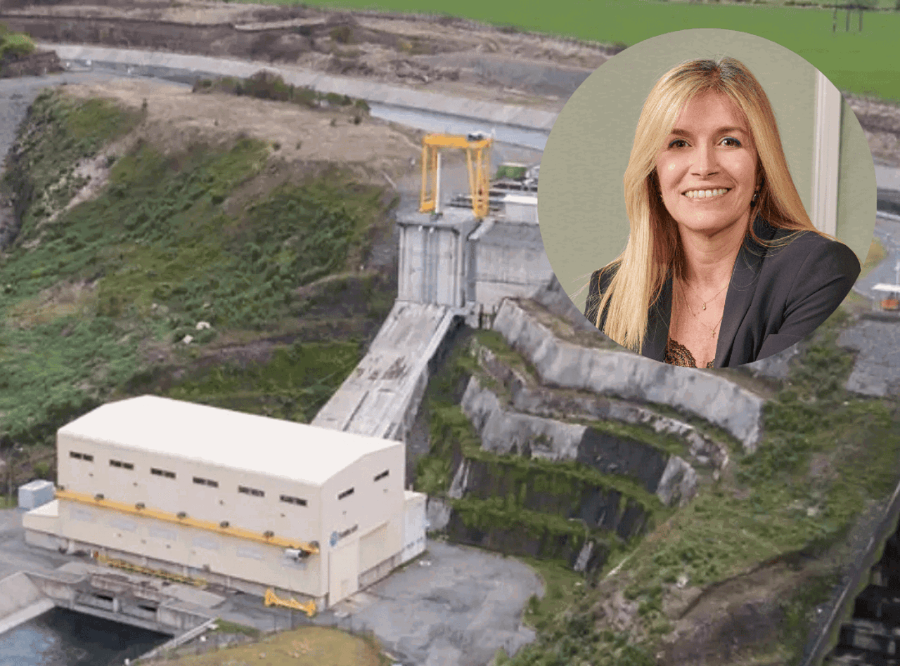 Central Rucatayo y María Teresa Gonzalez