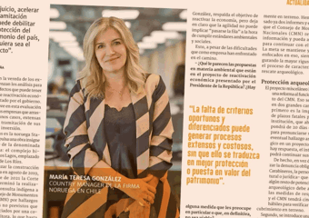 María Teresa González en el DF