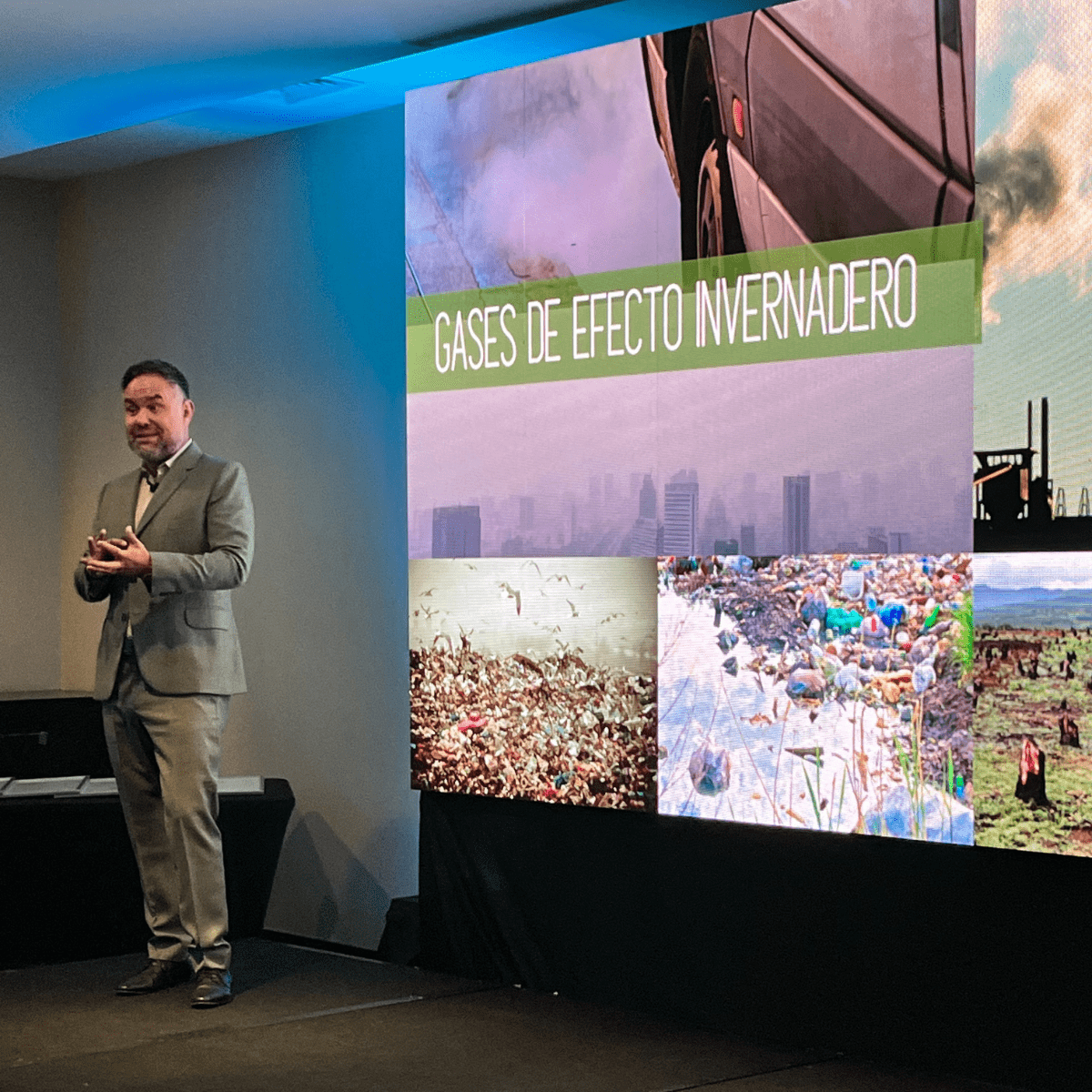 Experto habla sobre cambio climático