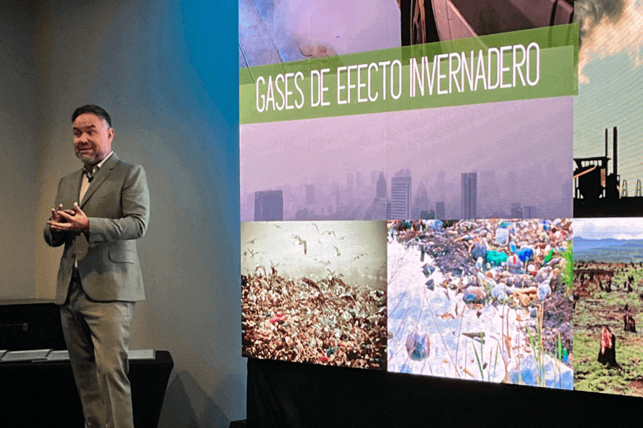 Experto habla sobre cambio climático