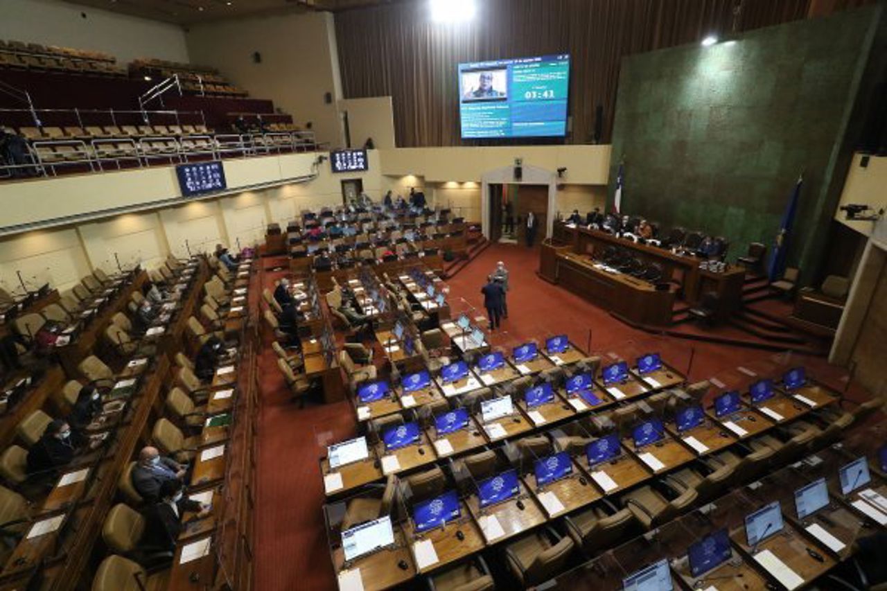 foto de salón del congreso