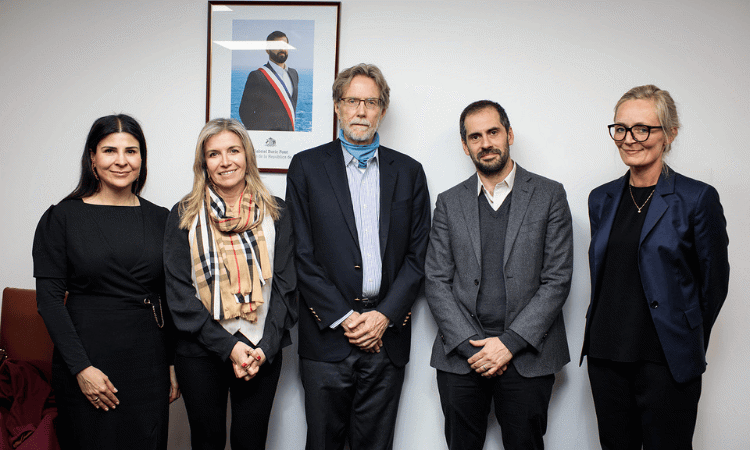 Visita de ejecutivos de Statkraft Chile con Ministro de Econom&iacute;a