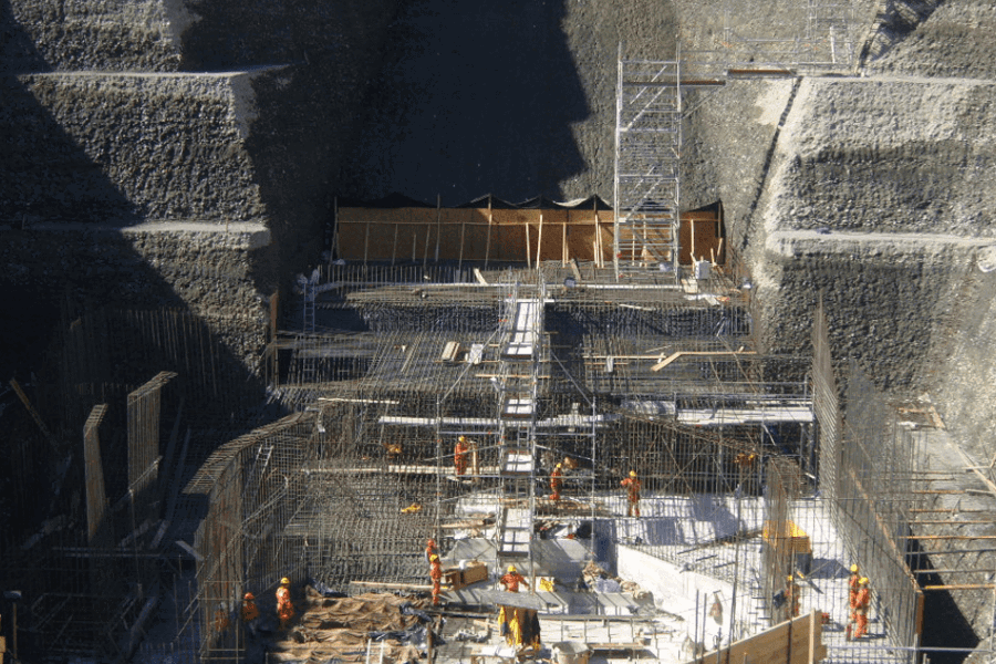 Obra gruesa de Rucatayo