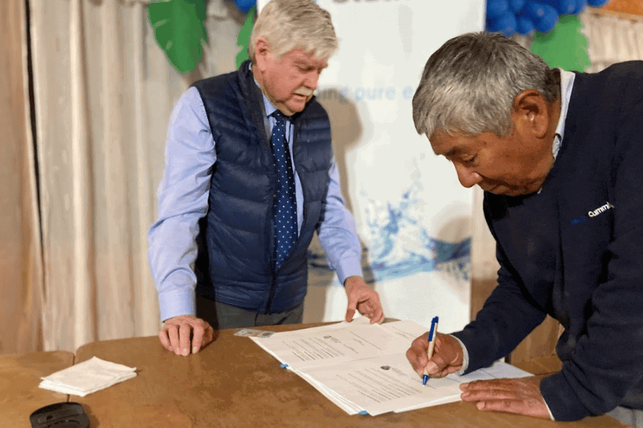 firma de acuerdo