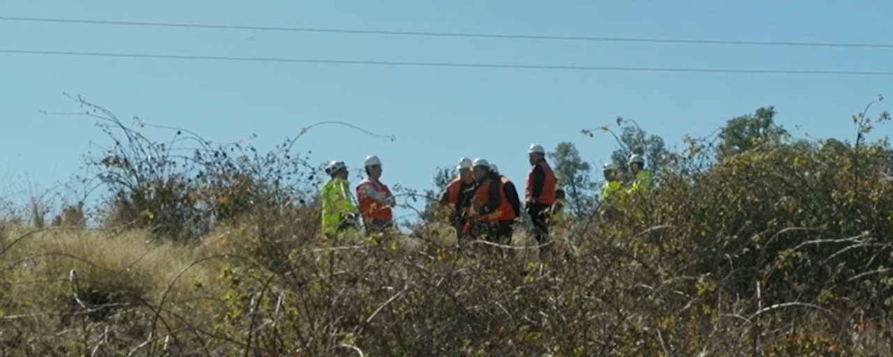 Equipo en terreno