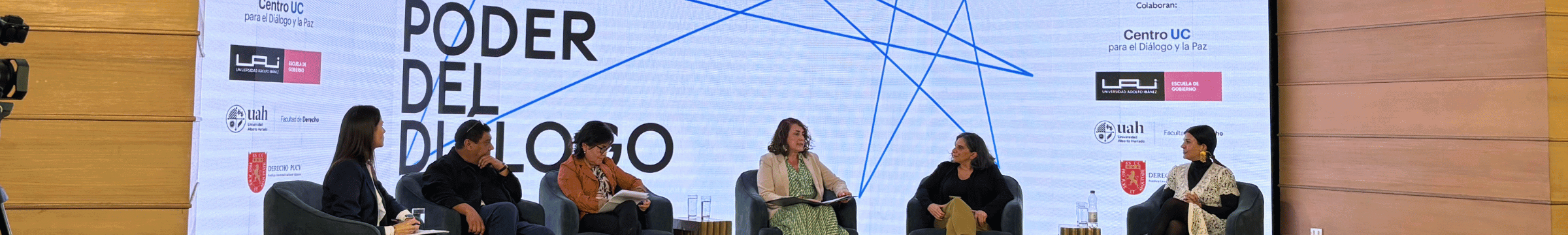 Panel de conversación en encuentro, el poder del diálogo