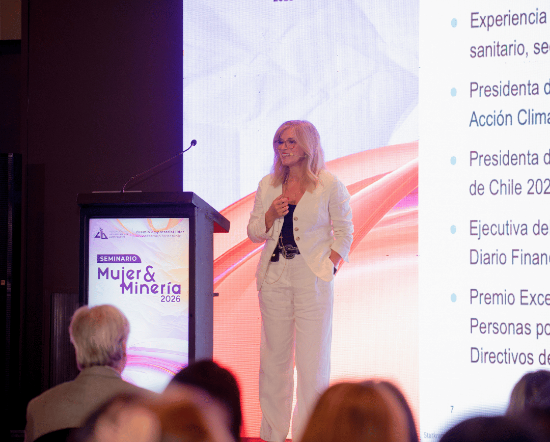 María Teresa González en Mujer y Minería