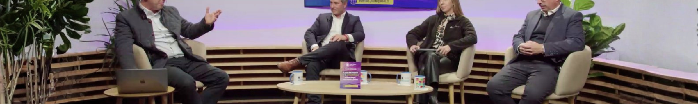 Santiago Vicuña en panel de Pacto Global