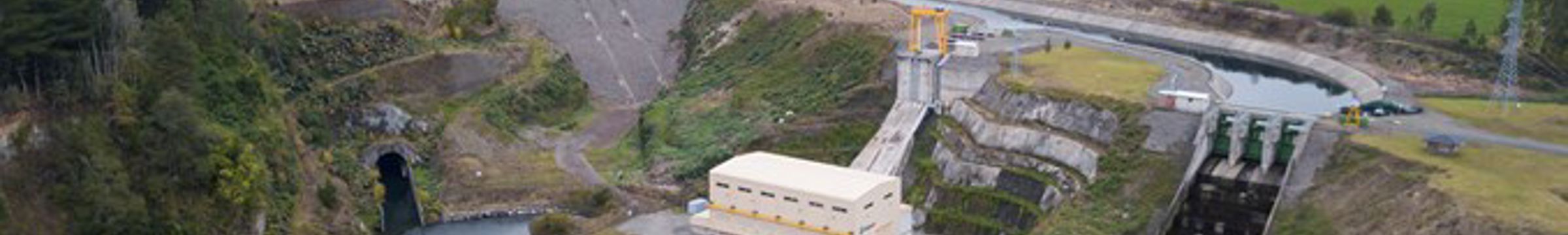 Vista aérea de central hidroeléctrica Rucatayo de Statkraft