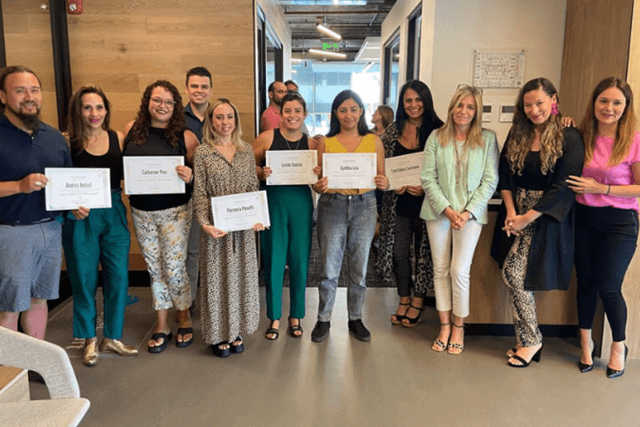 Diplomas equipo de diversidad e inclusión