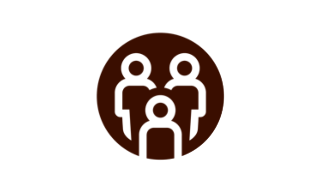 Icono personas reunidas